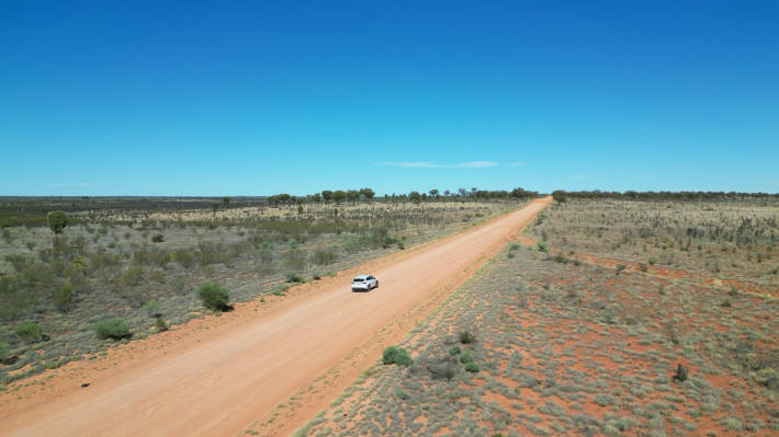 Sandpiste zum Kings Canyon